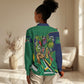 Dominica Independence Day Women Casual Shirt Sisserou Parrot Creole Culture Island Flag Art