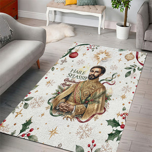 Ethiopia Haile Selassie Christmas Area Rug Royal Ethiopian Orthodox Vintage Style