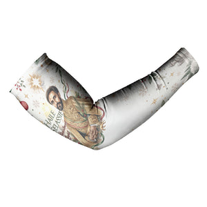 Ethiopia Haile Selassie Christmas Arm Sleeves Royal Ethiopian Orthodox Vintage Style