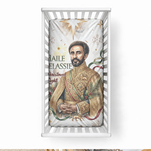 Ethiopia Haile Selassie Christmas Baby Bed Cover Royal Ethiopian Orthodox Vintage Style