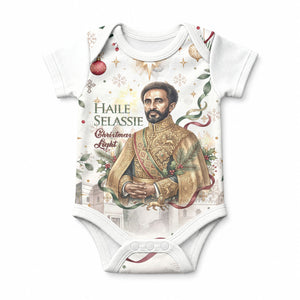 Ethiopia Haile Selassie Christmas Baby Onesie Royal Ethiopian Orthodox Vintage Style