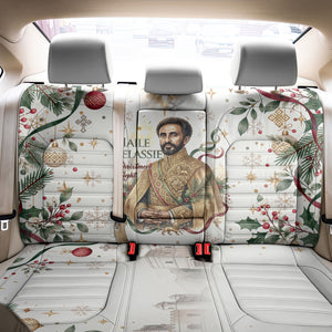Ethiopia Haile Selassie Christmas Back Car Seat Cover Royal Ethiopian Orthodox Vintage Style