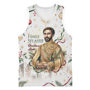 Ethiopia Haile Selassie Christmas Basketball Jersey Royal Ethiopian Orthodox Vintage Style