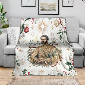 Ethiopia Haile Selassie Christmas Blanket Royal Ethiopian Orthodox Vintage Style