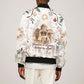 Ethiopia Haile Selassie Christmas Bomber Jacket Royal Ethiopian Orthodox Vintage Style