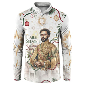 Ethiopia Haile Selassie Christmas Button Sweatshirt Royal Ethiopian Orthodox Vintage Style