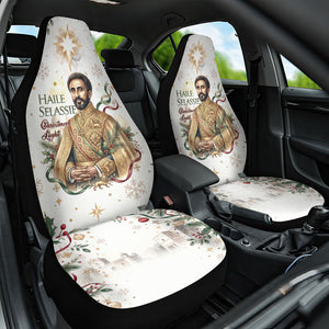 Ethiopia Haile Selassie Christmas Car Seat Cover Royal Ethiopian Orthodox Vintage Style