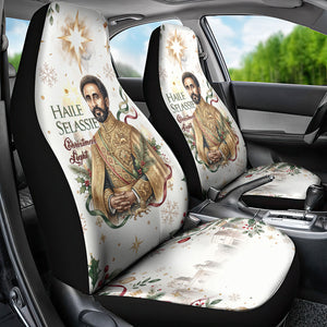 Ethiopia Haile Selassie Christmas Car Seat Cover Royal Ethiopian Orthodox Vintage Style