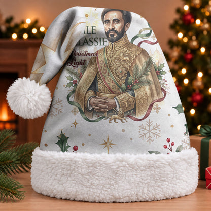 Ethiopia Haile Selassie Christmas Santa Hat Royal Ethiopian Orthodox Vintage Style