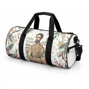 Ethiopia Haile Selassie Christmas Duffle Bag Royal Ethiopian Orthodox Vintage Style