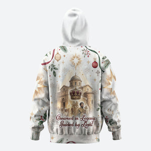 Ethiopia Haile Selassie Christmas Hoodie Royal Ethiopian Orthodox Vintage Style