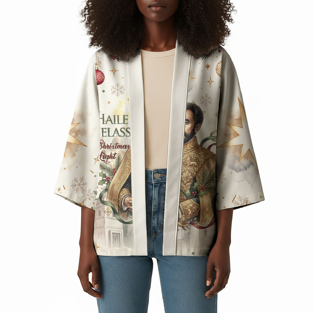 Ethiopia Haile Selassie Christmas Kimono Royal Ethiopian Orthodox Vintage Style