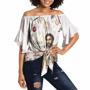Ethiopia Haile Selassie Christmas Off Shoulder Wrap Waist Top Royal Ethiopian Orthodox Vintage Style
