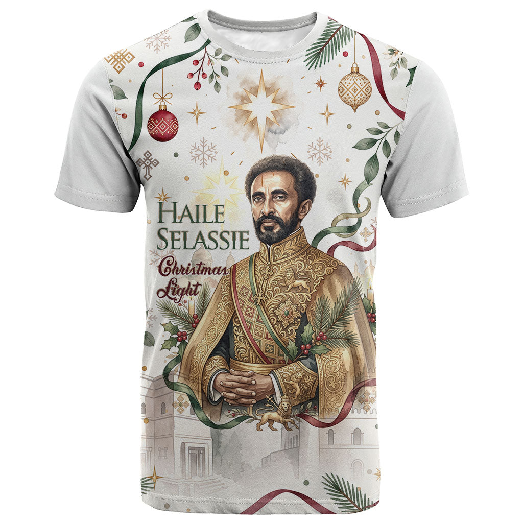Ethiopia Haile Selassie Christmas T shirt Royal Ethiopian Orthodox Vintage Style