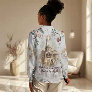 Ethiopia Haile Selassie Christmas Women Casual Shirt Royal Ethiopian Orthodox Vintage Style
