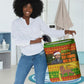 Ethiopia Haile Selassie Christmas Laundry Basket King Of Kings Lion Of Judah Ugly Pattern Holiday