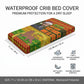 Ethiopia Haile Selassie Christmas Baby Bed Cover King Of Kings Lion Of Judah Ugly Pattern Holiday