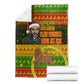 Ethiopia Haile Selassie Christmas Blanket King Of Kings Lion Of Judah Ugly Pattern Holiday