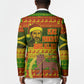 Ethiopia Haile Selassie Christmas Blazer King Of Kings Lion Of Judah Ugly Pattern Holiday
