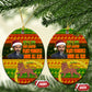 Ethiopia Haile Selassie Christmas Ceramic Ornament King Of Kings Lion Of Judah Ugly Pattern Holiday