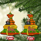 Ethiopia Haile Selassie Christmas Ceramic Ornament King Of Kings Lion Of Judah Ugly Pattern Holiday