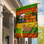 Ethiopia Haile Selassie Christmas Garden Flag King Of Kings Lion Of Judah Ugly Pattern Holiday