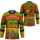 Ethiopia Haile Selassie Christmas Hockey Jersey King Of Kings Lion Of Judah Ugly Pattern Holiday