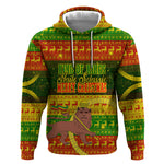 Ethiopia Haile Selassie Christmas Hoodie King Of Kings Lion Of Judah Ugly Pattern Holiday