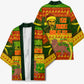 Ethiopia Haile Selassie Christmas Kimono King Of Kings Lion Of Judah Ugly Pattern Holiday