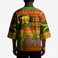 Ethiopia Haile Selassie Christmas Kimono King Of Kings Lion Of Judah Ugly Pattern Holiday
