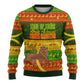 Ethiopia Haile Selassie Christmas Ugly Christmas Sweater King Of Kings Lion Of Judah Ugly Pattern Holiday