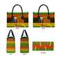 Ethiopia Haile Selassie Christmas Leather Bag King Of Kings Lion Of Judah Ugly Pattern Holiday