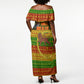 Ethiopia Haile Selassie Christmas Off Shoulder Maxi Dress King Of Kings Lion Of Judah Ugly Pattern Holiday