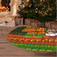 Ethiopia Haile Selassie Christmas Tree Skirt King Of Kings Lion Of Judah Ugly Pattern Holiday