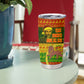 Ethiopia Haile Selassie Christmas Tumbler Cup King Of Kings Lion Of Judah Ugly Pattern Holiday