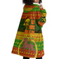 Ethiopia Haile Selassie Christmas Wearable Blanket Hoodie King Of Kings Lion Of Judah Ugly Pattern Holiday