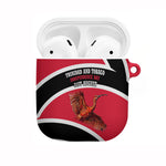 Trinidad And Tobago Independence Day Scarlet Ibis AirPods Case Steelpan Heritage National Flag