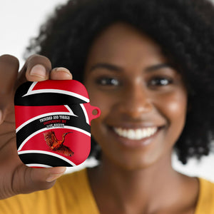 Trinidad And Tobago Independence Day Scarlet Ibis AirPods Case Steelpan Heritage National Flag