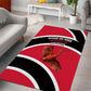 Trinidad And Tobago Independence Day Scarlet Ibis Area Rug Steelpan Heritage National Flag