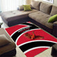 Trinidad And Tobago Independence Day Scarlet Ibis Area Rug Steelpan Heritage National Flag