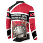 Trinidad And Tobago Independence Day Scarlet Ibis Button Sweatshirt Steelpan Heritage National Flag