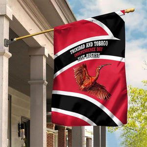 Trinidad And Tobago Independence Day Scarlet Ibis Garden Flag Steelpan Heritage National Flag