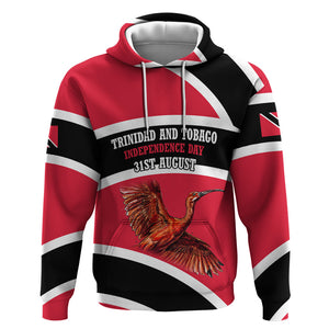 Trinidad And Tobago Independence Day Scarlet Ibis Hoodie Steelpan Heritage National Flag