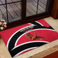 Trinidad And Tobago Independence Day Scarlet Ibis Rubber Doormat Steelpan Heritage National Flag