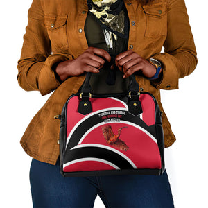 Trinidad And Tobago Independence Day Scarlet Ibis Shoulder Handbag Steelpan Heritage National Flag