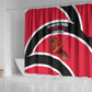 Trinidad And Tobago Independence Day Scarlet Ibis Shower Curtain Steelpan Heritage National Flag