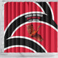 Trinidad And Tobago Independence Day Scarlet Ibis Shower Curtain Steelpan Heritage National Flag