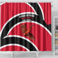 Trinidad And Tobago Independence Day Scarlet Ibis Shower Curtain Steelpan Heritage National Flag