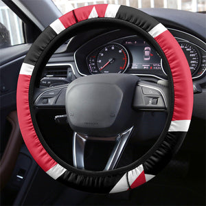 Trinidad And Tobago Independence Day Scarlet Ibis Steering Wheel Cover Steelpan Heritage National Flag