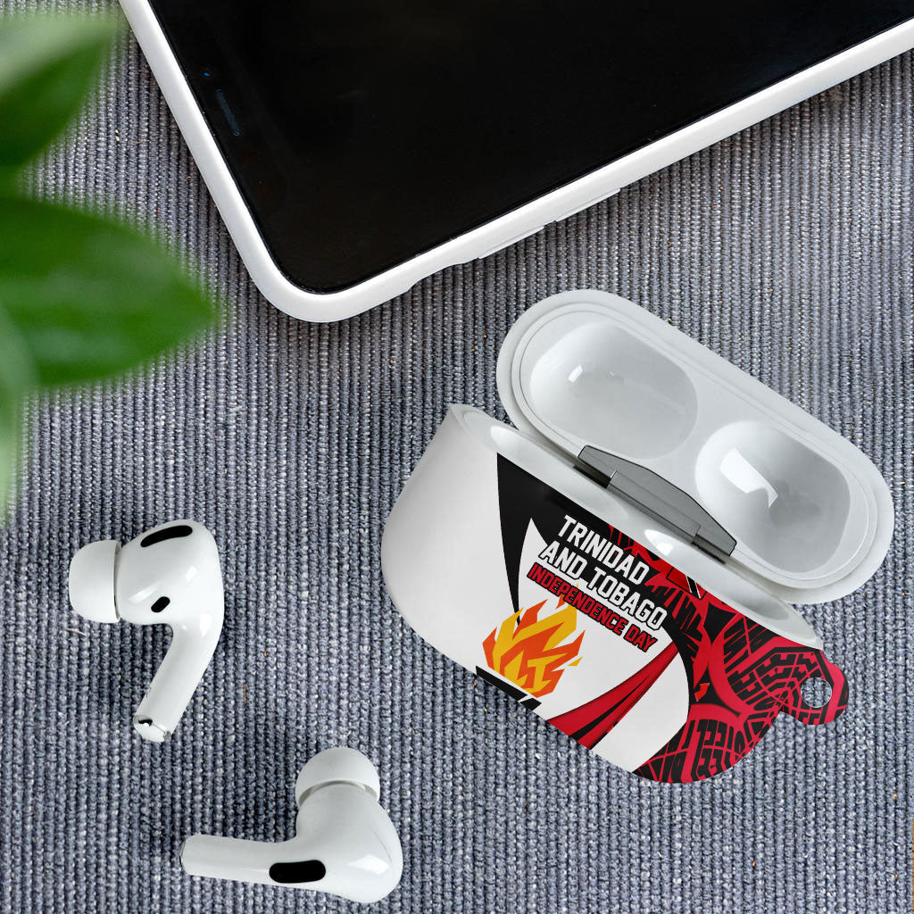 Trinidad And Tobago Independence Day AirPods Case Freedom Torch Heritage Symbols
